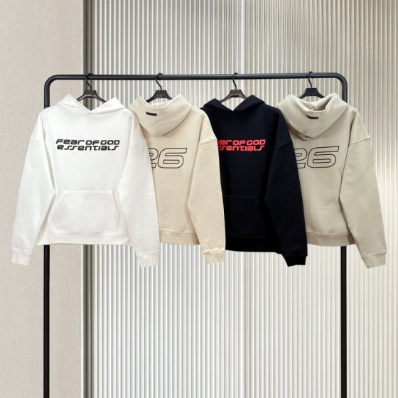Fear of God Essentials "26" Logo Pullover Hoodie