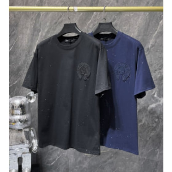 Chrome Hearts "Chrome Hearts" Graffiti Cross Tee
