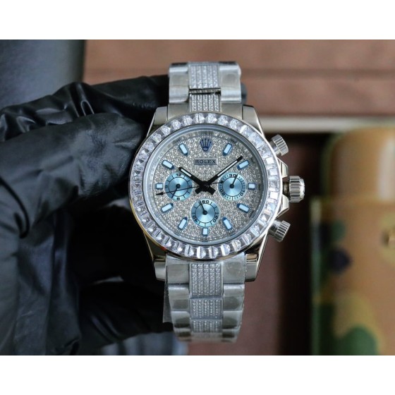 Rolex Oyster Perpetual Cosmograph Daytona (Custom Baguette)