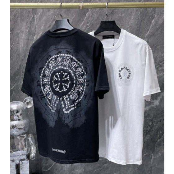 Chrome Hearts Chain Outline Horseshoe Tee