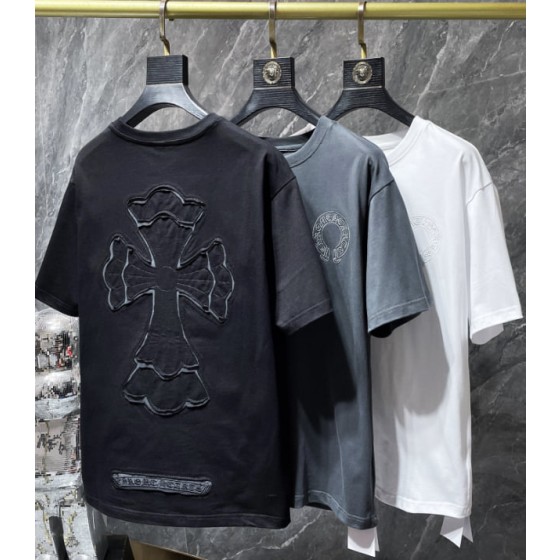 Chrome Hearts Layered Cross Cut-Out Tee