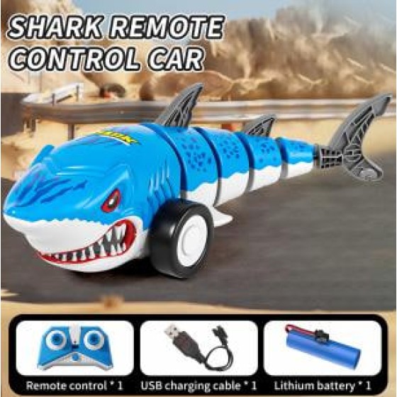Remote Shark - Blue - Single Battery
